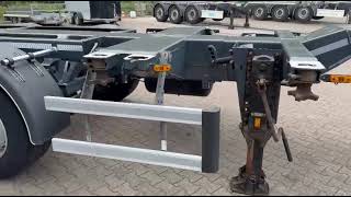 Semi-remorque porte-conteneurs D-Tec FLEXITRAILER delivery with new MOT | Image 4 - Autoline
