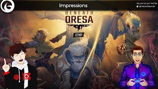 Beneath Oresa Gameplay Impressions - is this the best Deckbuilding Roguelike title yet?
