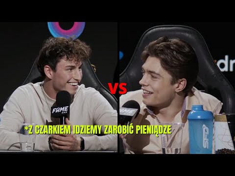 DUBIEL VS CZARO (TEAM X) - II KONFERENCJA FAME MMA 10 🔥