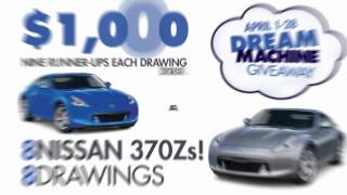 Dream Machine Giveaway - 8 Drawings, 8 Nissan 370Zs