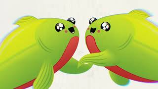 Exploding Kittens Happy Salmon Grab & Game hra v angličtině