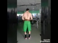 Bodybuilder classic, Andrés Herrero training Back! Insane