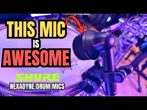 Shure NEXADYNE Drum Mics - Demo / Overview / Sound Test