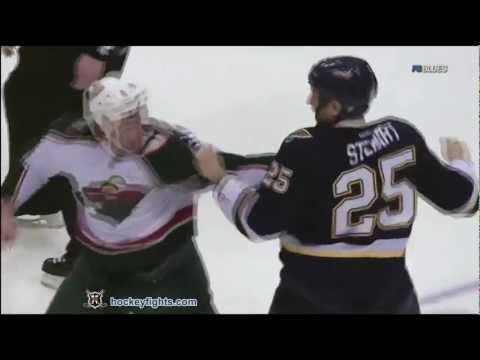 Clayton Stoner vs Chris Stewart