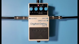 Video thumbnail for Boss Digital Delay DD-3 Demo by Pedal Stacking