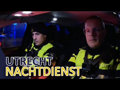 Politie | Nachtdienst met Tony en Jw in Utrecht | Auto-inbraak | Ongeval | #BureauUtrecht