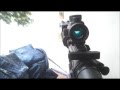 Airsoft M4A1 shooting 