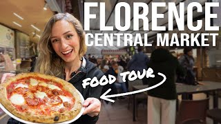 FLORENCE FOOD TOUR! 🇮🇹 (Italy's Florence Central & San Lorenzo Markets)