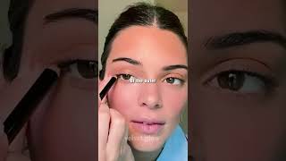 Kendall Jenner’s Secret to Bigger Eyes Without Eyeliner! 👁✨#shortsviral