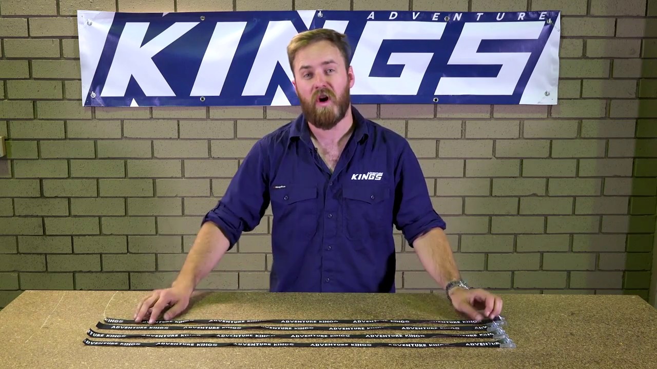 Watch video Adventure Kings Fridge Tie Down Straps 4 Pack Now Adventure Kings Fridge Tie Down Straps 4 Pack