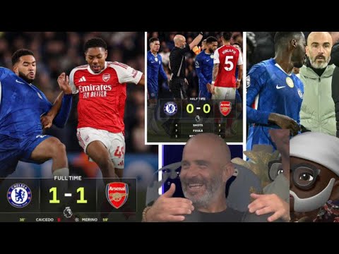 Chelsea Shocked World with 10Men Against Arsenal🥰Chelsea 1-1 Arsenal😘Proper Defenders for Bluesss💙Ar