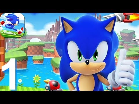 Sonic Runners Adventure - Fast Action Platformer Walkthrough Part 1 - Android Gameplay