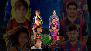 Download lagu Ronaldo Jr, Thiago Messi, Delfina Suarez 🆚 MSN (MESSI, SUAREZ, NEYMAR) 🔥🤯 mp3