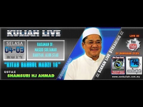 [LIVE][BM16][040314]Janji Dicapati - Ustaz Shamsuri Hj Ahmad