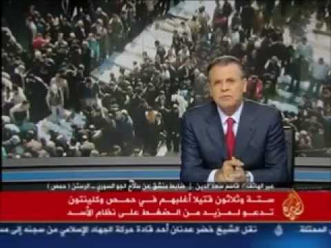 لقاء مع العقيد الطيار قاسم سعد الدين للحديث عن الأوصاع الميدانية والعسكرية في حمص وريفها وتحديداً في مدينة الرستن
