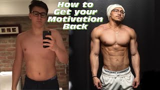 Getting my motivation back | how to get back in the gym