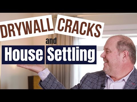 Understanding house settling drywall cracks in a new construction home