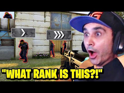 Summit1g vs SILVERS in CSGO But He Doesn't Know...