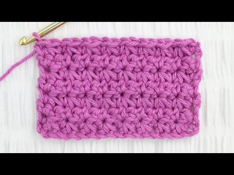 How to Crochet the Trinity Stitch | Step-by-Step Video Only Crochet Stitch