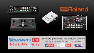 Video thumbnail for Introducing New Roland Pro Video Switchers & Bundles by Videoguys