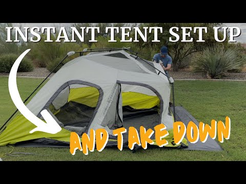 How to Set Up AND Take Down an Instant Cabin Tent