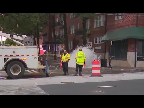 WATCH LIVE: Atlanta Mayor Dickens gives update on water main break