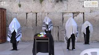 ברכת הכהנים מוסף מהכותל המערבי