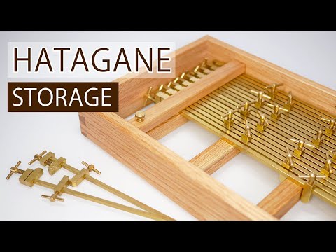What's Hatagane? I made a Hatagane Clamp Storage