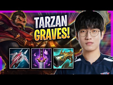 TARZAN IS SO CLEAN WITH GRAVES! - LNG Tarzan Plays Graves JUNGLE vs Lee Sin! | Season 2023