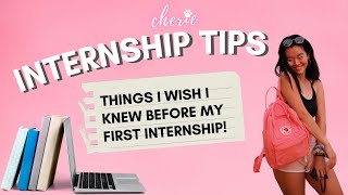 6 THINGS I WISH I KNEW BEFORE INTERNING *part 3*