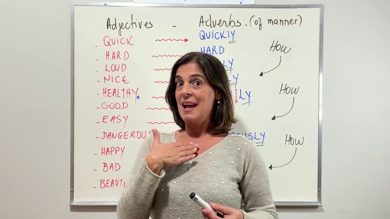Adverbs and Adjectives/ Advérbios e Adjetivos