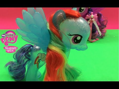 Rainbow Dash - My Little Pony Friendship is Magic - friends with Princess Twilight Sparkle Video