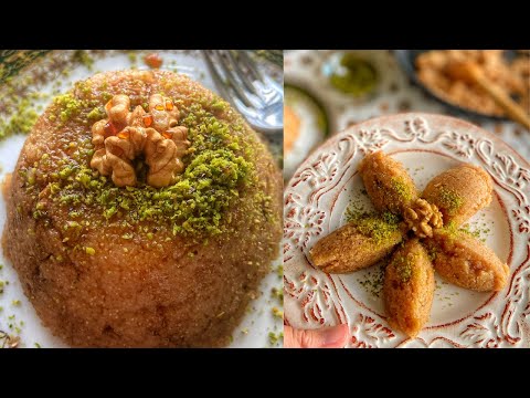 Turkish Semolina Halva "İrmik Helvası"
