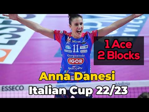 [Italian Cup 2022/23] [Quarter-final] [Novara vs Chieri] [Anna Danesi] 