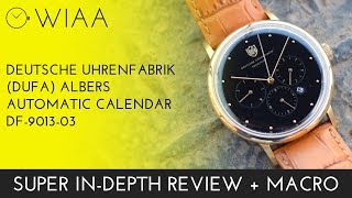 Deutsche Uhrenfabrik (Dufa) Albers Automatic Calendar DF-9013-03