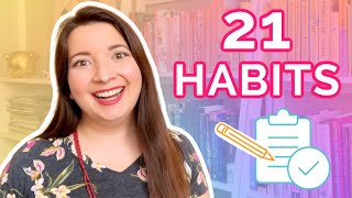 21 HABITS FOR A HAPPIER, MORE PRODUCTIVE LIFE | SPRING EDIT