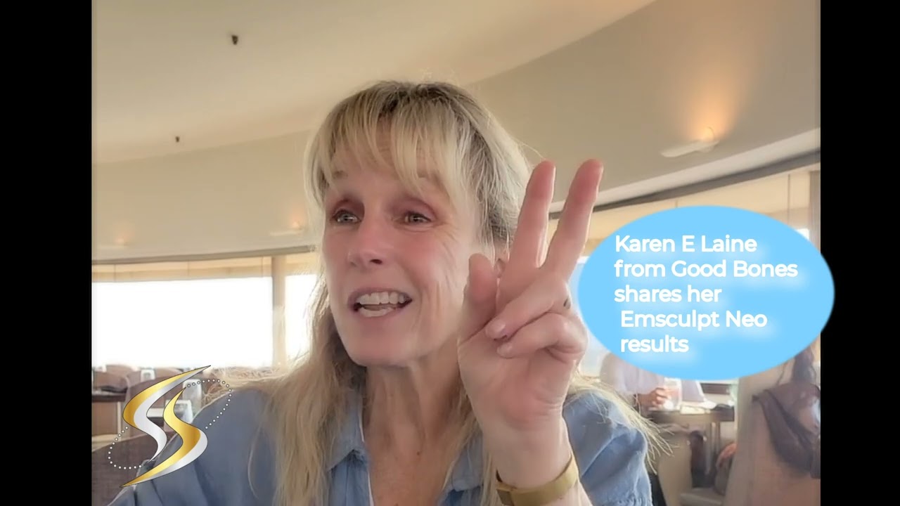 Emsculpt Neo functional testimonial by GoodBones Karen E. Laine
