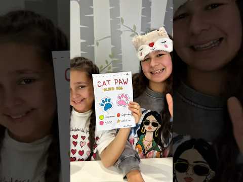 Squishy Cat Paw Niespodzianka Taba Łapka 😻 #shorts