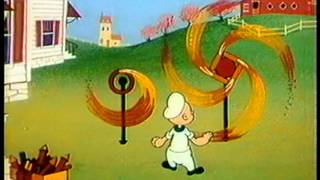 PATRIOTIC POPEYE Vintage Cartoon Classic 1957
