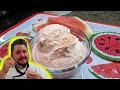 This Is How I Make Watermelon Ice Cream Using An Electric Ice Cream Machine