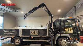 شاحنة مسطحة Volvo FL6H Kranbil Planbil 267842 km | صورة 4 - Autoline