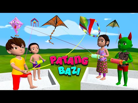 KADDU PINKI 119 | Patang Bazi | desi comedy video | cs bisht vines | joke of | Bittu Sittu Toons