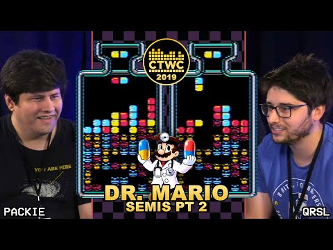 2019 Dr. Mario Championship - Semis 2 - Tetris Masters take on the Virus!