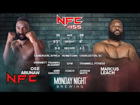 NFC #155 Ose Abunaw vs Marcus Leach - Pro MMA, June 2nd 2023