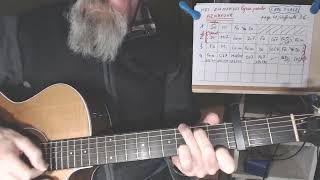 MES EMMERDES  DE CHARLES AZNAVOUR    tuto guitare  .