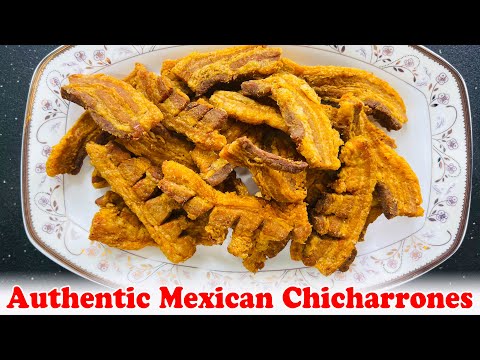 Authentic Mexican Chicharrones Recipe | Crispy Fried Pork Belly | Homemade Cracklings