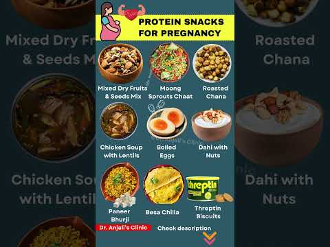Best Protein Snacks During Pregnancy | Pregnancy Diet | Pregnancy Nutrition