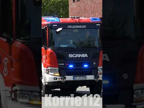 [SCANIA P320 XT] HLF 20-1 #Feuerwehr #Gütersloh #throwbackthursday #brandweer #firedepartment
