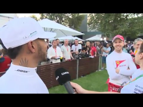 Hamilton calls out Vettel for touching his car