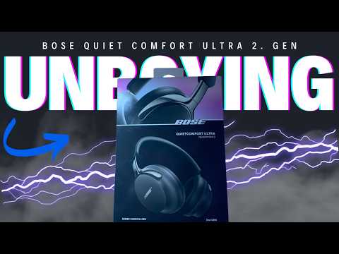 BOSE QUIET COMFORT ULTRA 2.  Gen - UNBOXING & First Impressions!